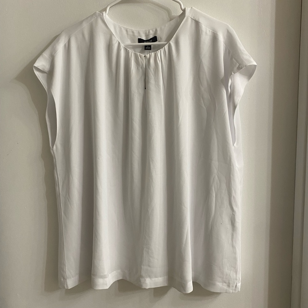 Alfani white blouse size XL